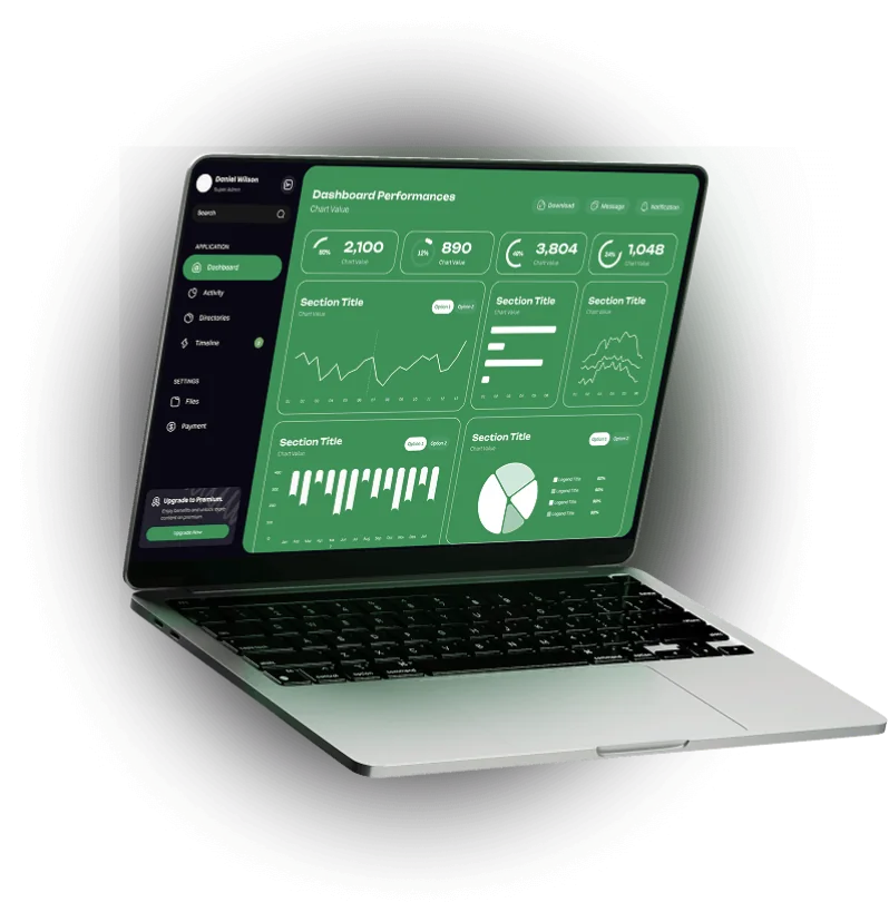 Softtruf dashboard
